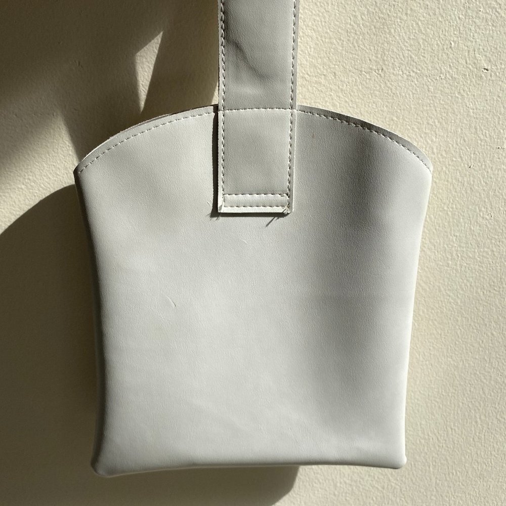 The Frankie Shop Leather Handle Bag